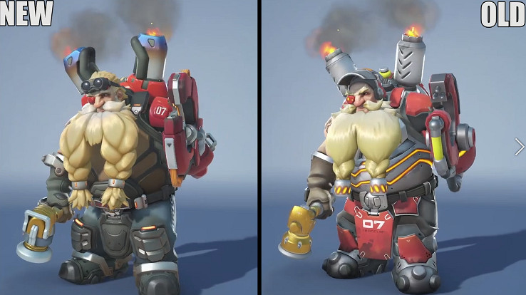 《鬥陣特攻：歸來》與《鬥陣特攻》英雄形象對比影片