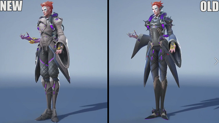 《鬥陣特攻：歸來》與《鬥陣特攻》英雄形象對比影片