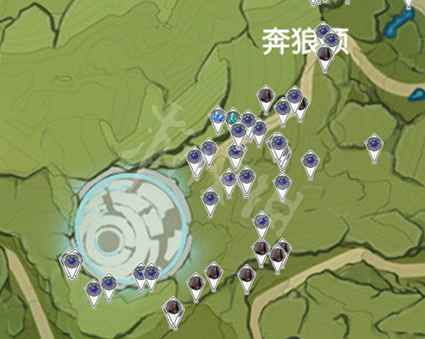 《原神》爐心機造第一天怎麽高效採集?採集地圖分享 《原神》爐心機造第一天怎麽高效採集?採集地圖分享