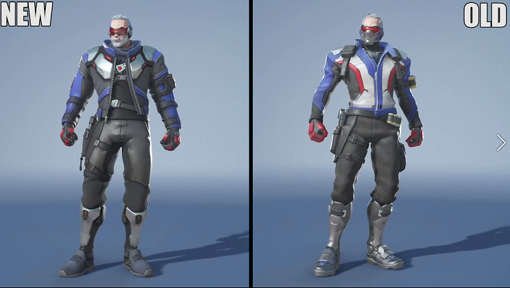 《鬥陣特攻：歸來》與《鬥陣特攻》英雄形象對比影片