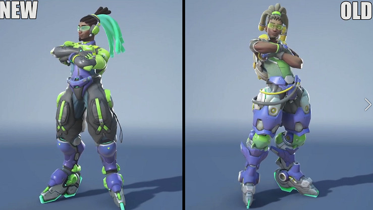 《鬥陣特攻：歸來》與《鬥陣特攻》英雄形象對比影片