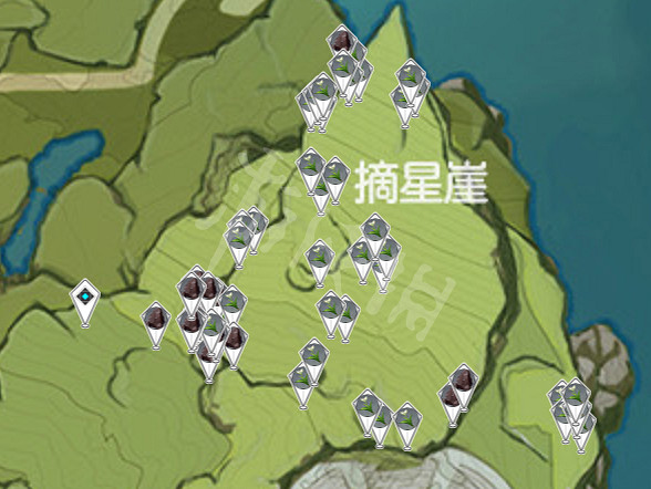 《原神》爐心機造第一天怎麽高效採集?採集地圖分享 《原神》爐心機造第一天怎麽高效採集?採集地圖分享