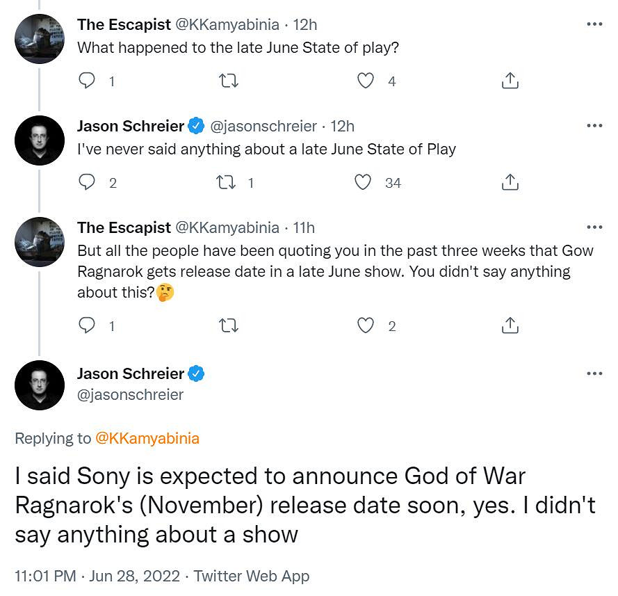 爆料大神堅持表示:《戰神5》發售日期將於近期揭曉! 爆料大神堅持表示:《戰神5》發售日期將於近期揭曉!