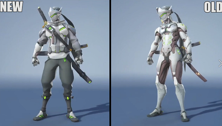 《鬥陣特攻：歸來》與《鬥陣特攻》英雄形象對比影片