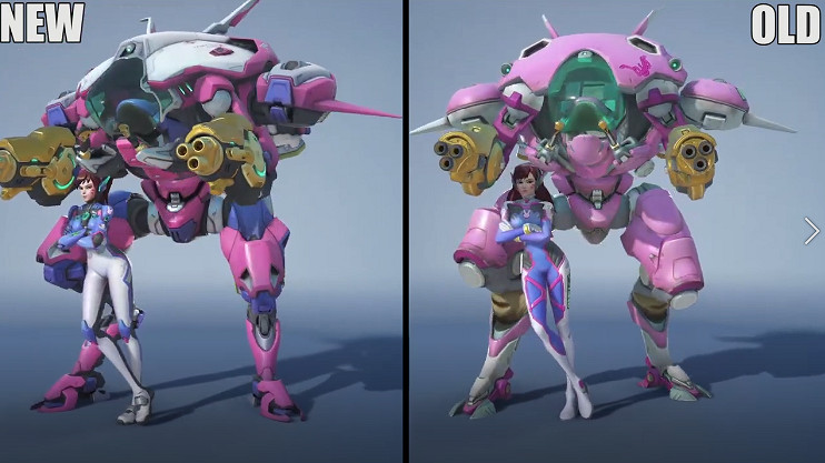 《鬥陣特攻：歸來》與《鬥陣特攻》英雄形象對比影片