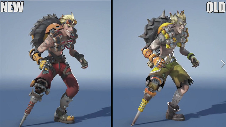 《鬥陣特攻：歸來》與《鬥陣特攻》英雄形象對比影片