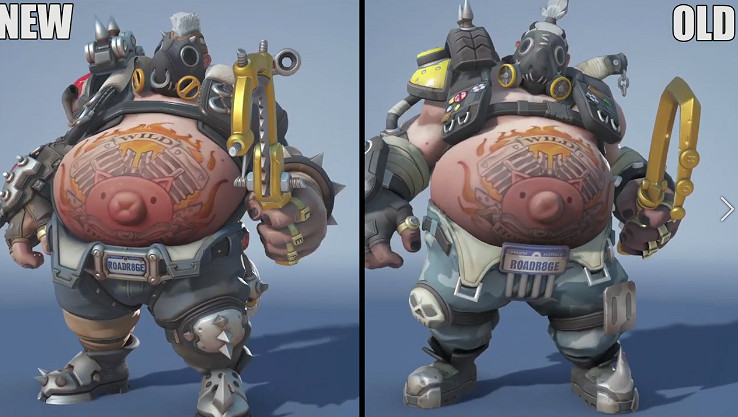 《鬥陣特攻：歸來》與《鬥陣特攻》英雄形象對比影片