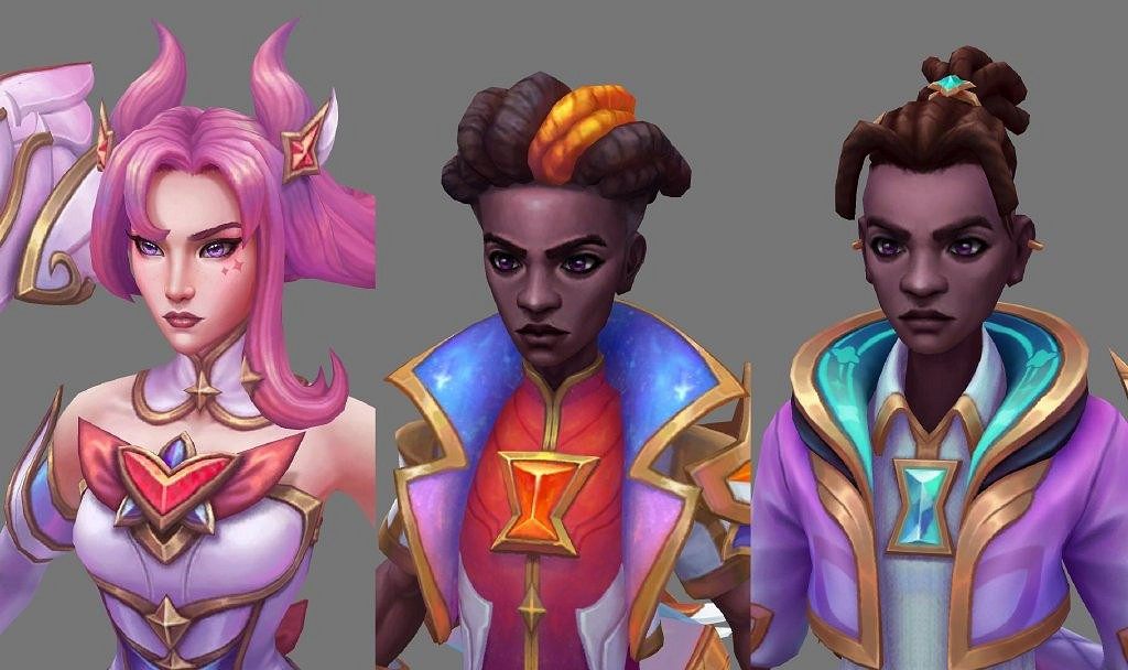 《LOL》星守皮膚遊戲內建模公布 滿屏的美少女戰士! 《LOL》星守皮膚遊戲內建模公布 滿屏的美少女戰士!