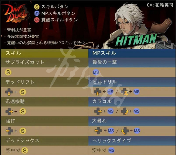 《地下城與勇士決鬥》暗刃有哪些技能？暗刃出招表分享