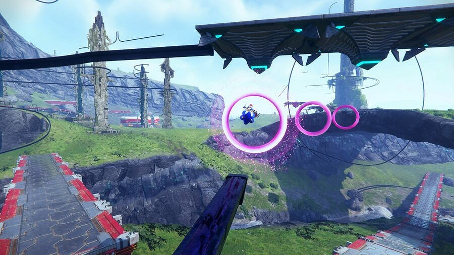 《音速小子：邊境》新遊戲截圖 展示神秘地標和建築