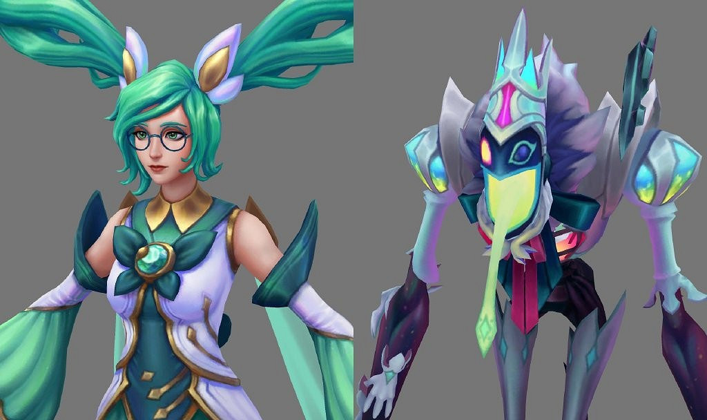 《LOL》星守皮膚遊戲內建模公布 滿屏的美少女戰士! 《LOL》星守皮膚遊戲內建模公布 滿屏的美少女戰士!