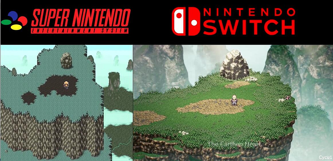 跨越28年進化?《時空勇士》重製版與SFC原版畫面對比 跨越28年進化?《時空勇士》重製版與SFC原版畫面對比