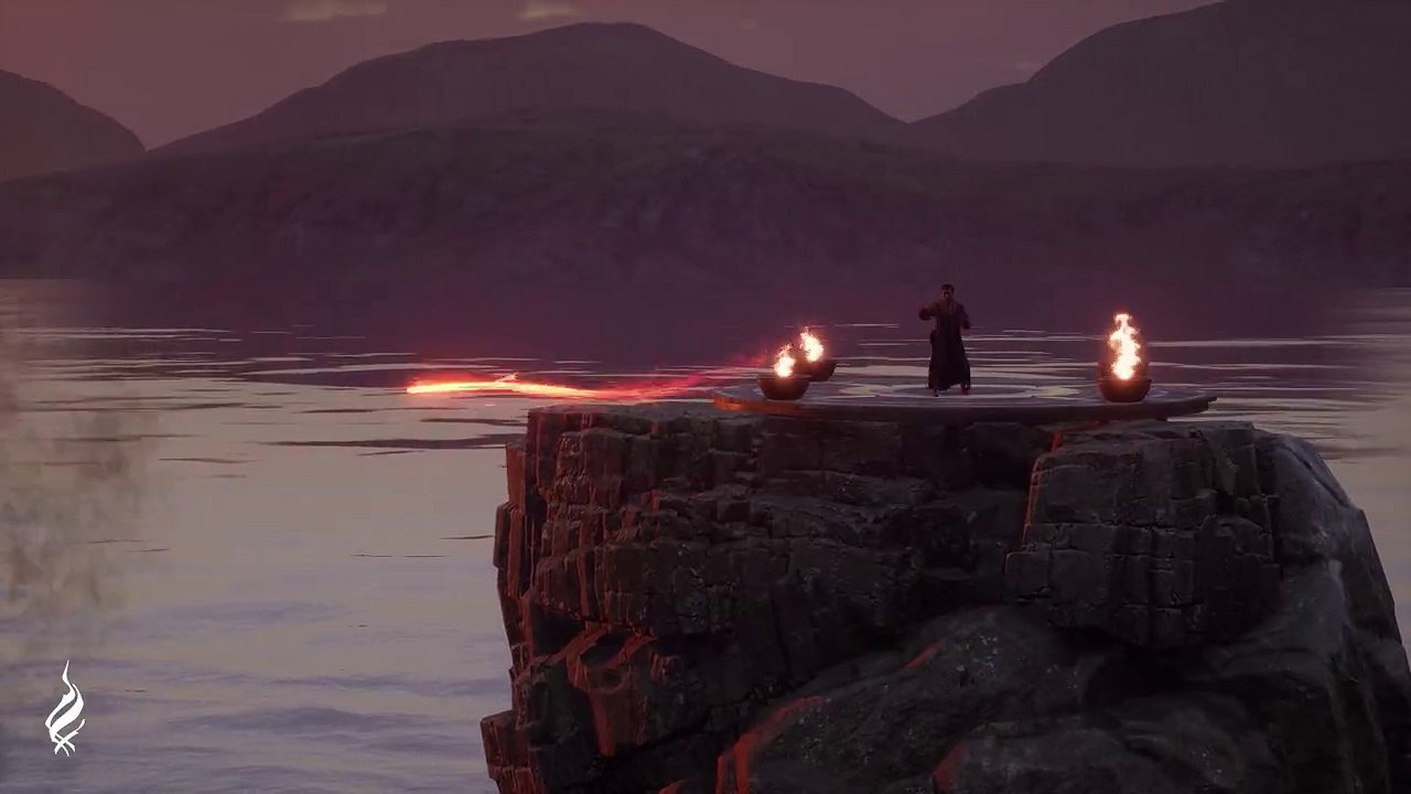 《霍格華茲的傳承》曝實際展示 湖邊練習火系魔法球 《霍格華茲的傳承》曝實際展示 湖邊練習火系魔法球