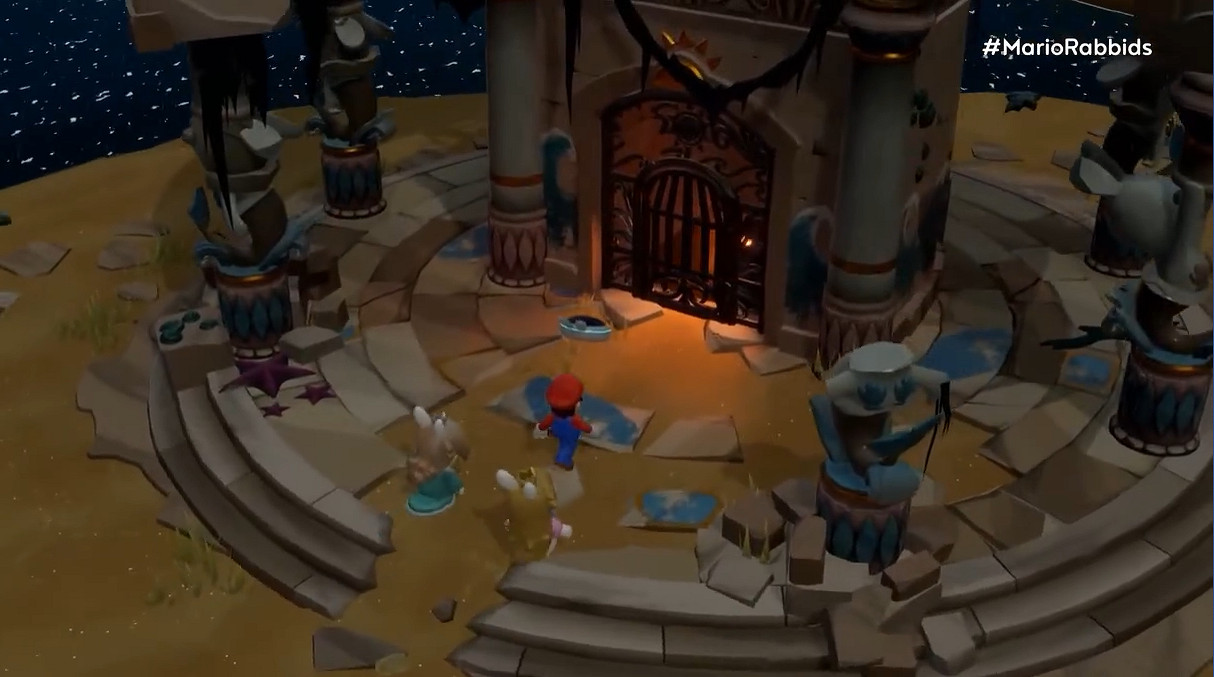 《瑪利歐+瘋狂兔子 星耀之願》新實機展示故事背景! 《瑪利歐+瘋狂兔子 星耀之願》新實機展示故事背景!