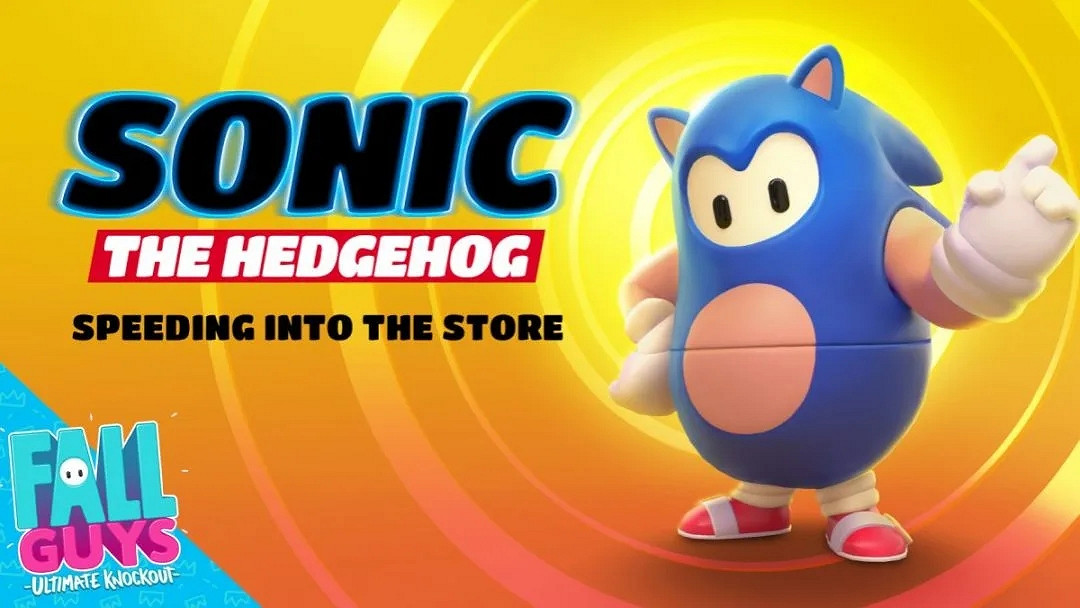 爆火免費遊戲《糖豆人》將加入音速小子主題地圖! 爆火免費遊戲《糖豆人》將加入音速小子主題地圖!