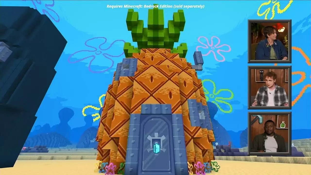 像素海綿來襲 《當個創世神麥塊》官宣“海綿寶寶”主題DLC