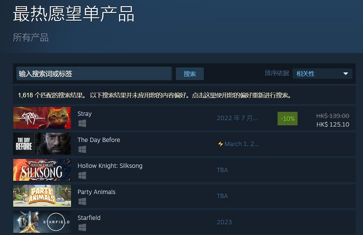 願望單榜第一!Steam玩家最想要的竟是一款貓貓遊戲 願望單榜第一!Steam玩家最想要的竟是一款貓貓遊戲