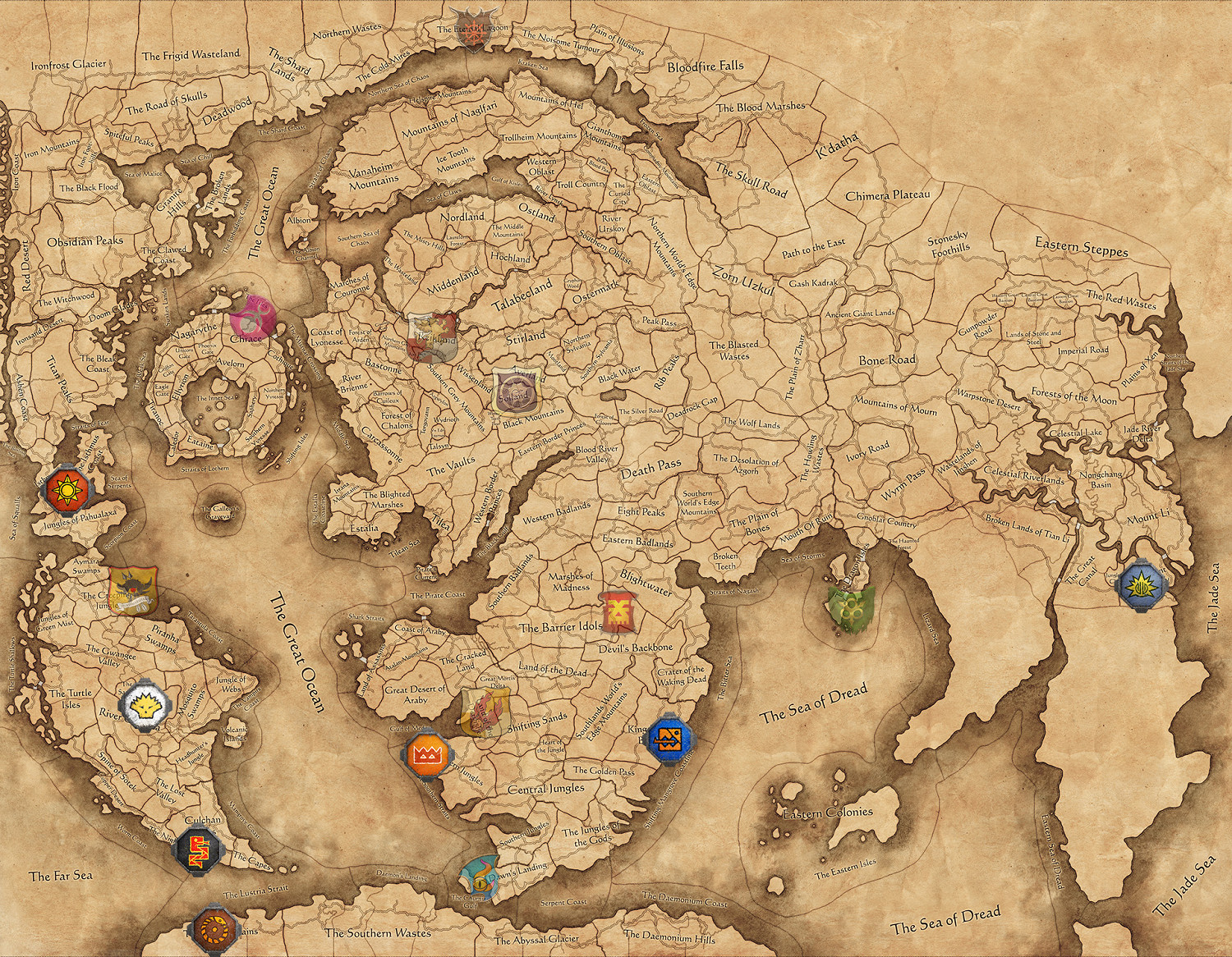 《全戰戰鎚3》超凡帝國蜥蜴人、諾斯卡初始位置公開! 《全戰戰鎚3》超凡帝國蜥蜴人、諾斯卡初始位置公開!