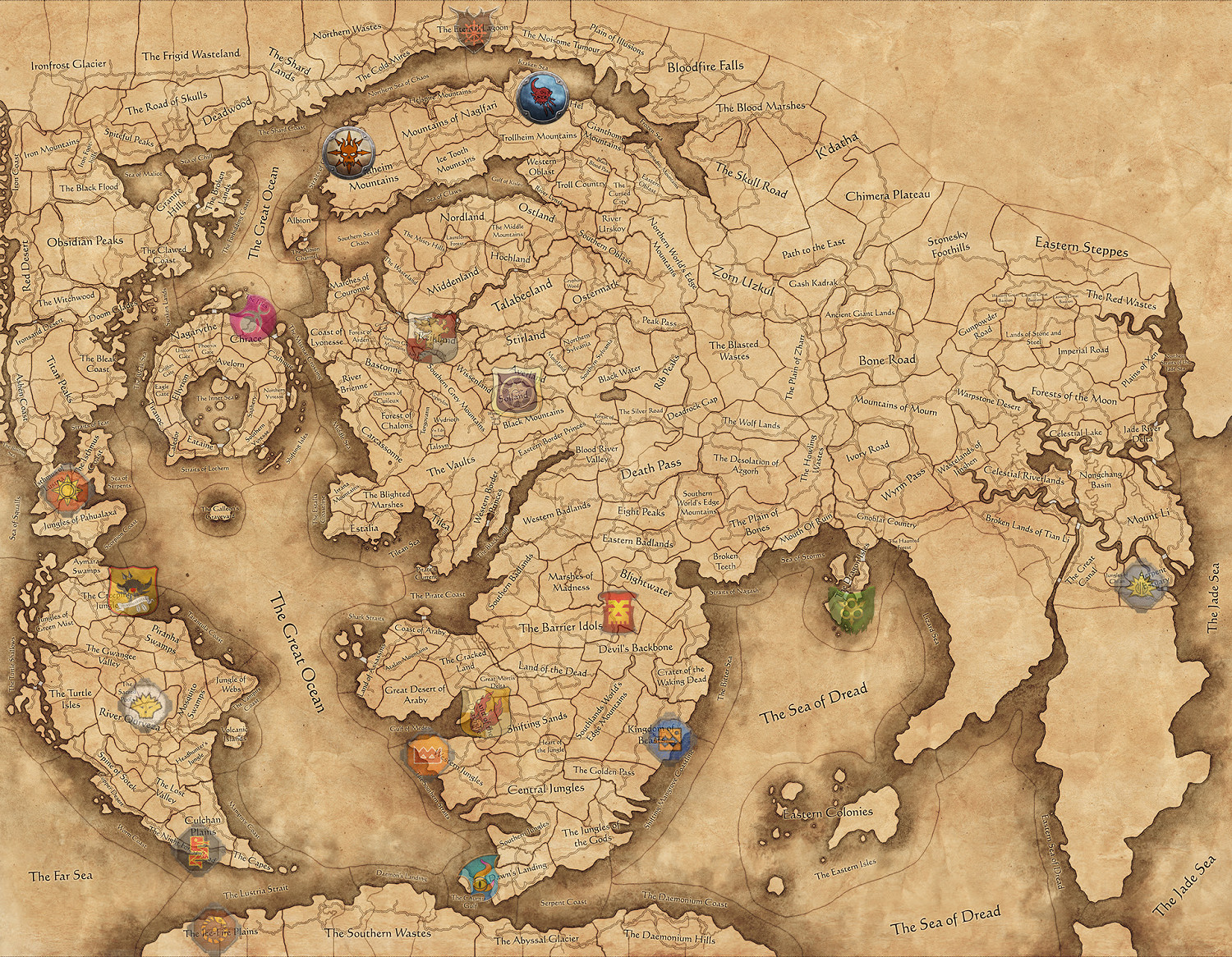 《全戰戰鎚3》超凡帝國蜥蜴人、諾斯卡初始位置公開! 《全戰戰鎚3》超凡帝國蜥蜴人、諾斯卡初始位置公開!