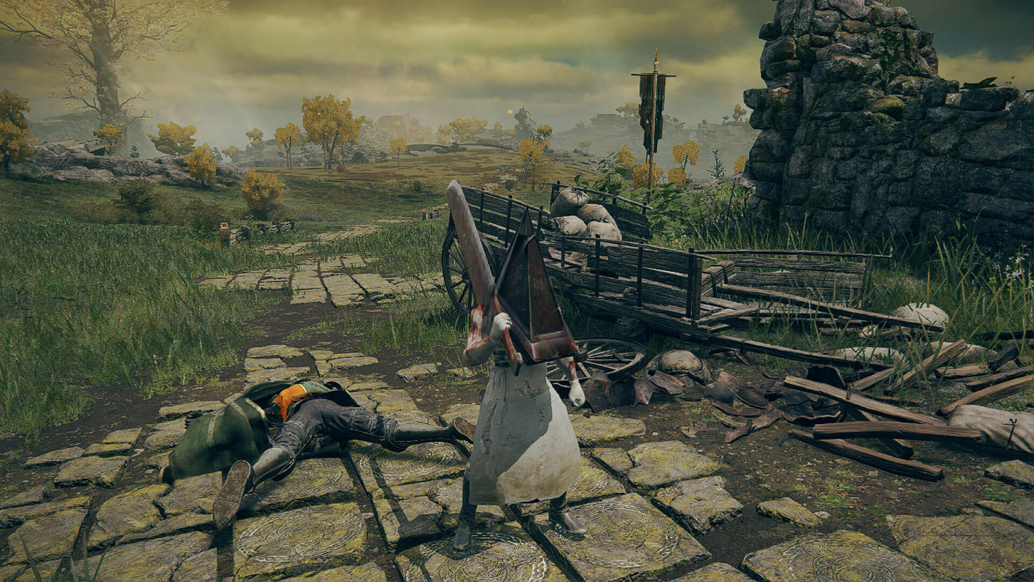 讓人瑟瑟發抖!《艾爾登法環》沉默之丘“三角頭”MOD發布 讓人瑟瑟發抖!《艾爾登法環》沉默之丘“三角頭”MOD發布