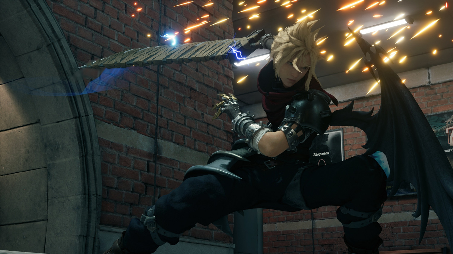 憂鬱男神帥炸！《FF7重製版》克勞德王國之心外觀mod