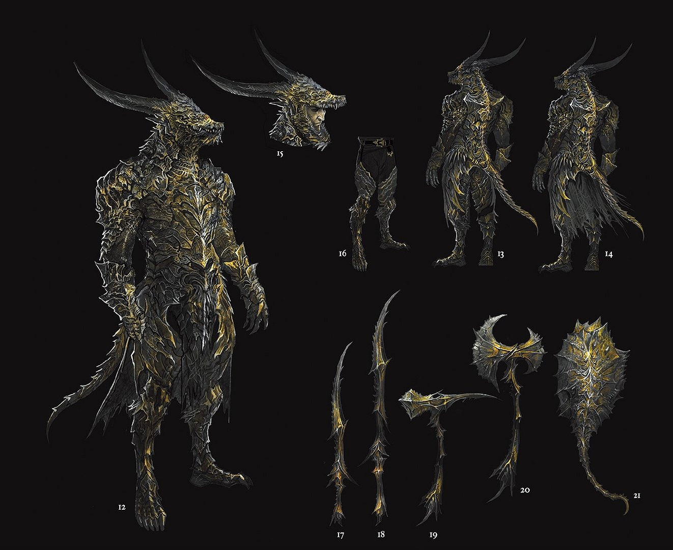 罐頭盔甲愛好者福音 《黑暗之魂2》設定集精選賞析