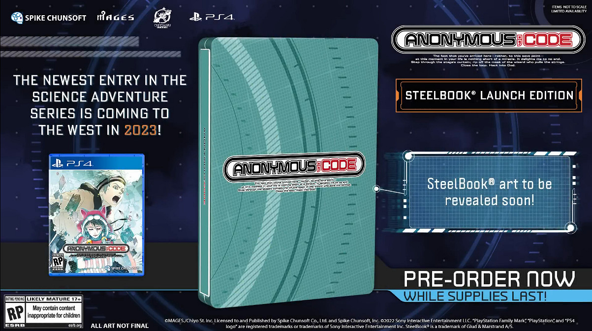 科學ADV新作《匿名程式碼》PC版發售日預告公開！