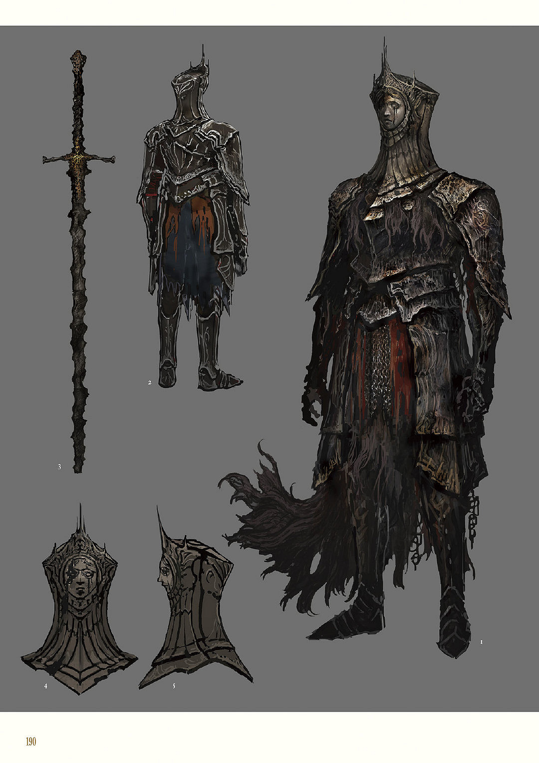 罐頭盔甲愛好者福音 《黑暗之魂2》設定集精選賞析