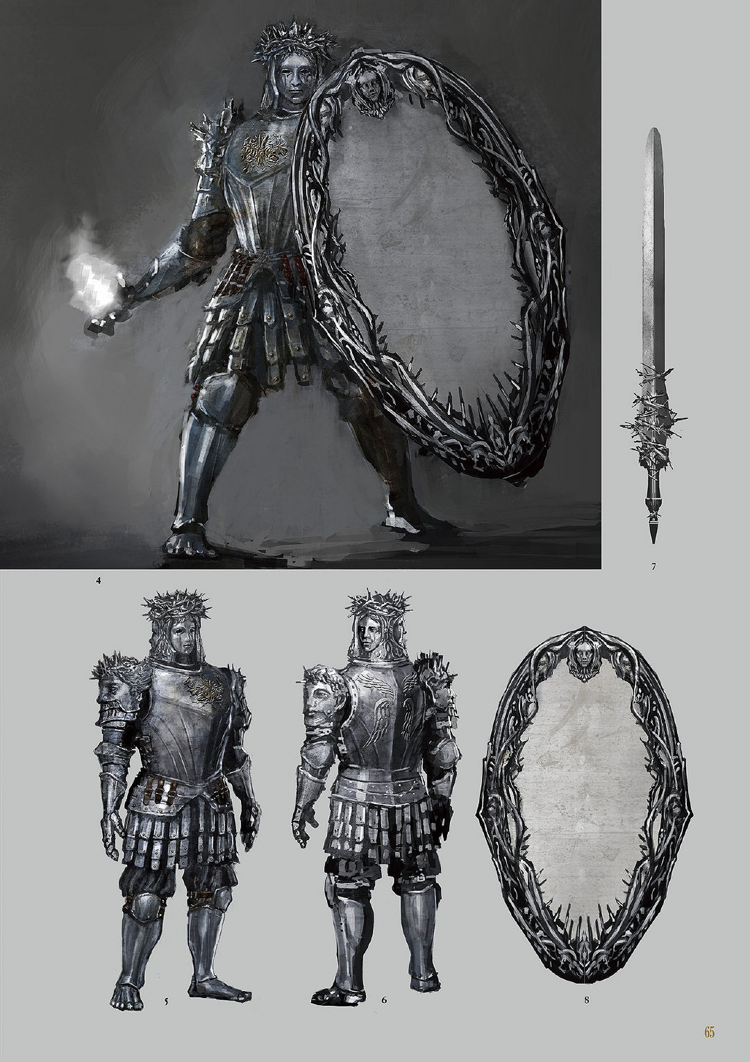 罐頭盔甲愛好者福音 《黑暗之魂2》設定集精選賞析