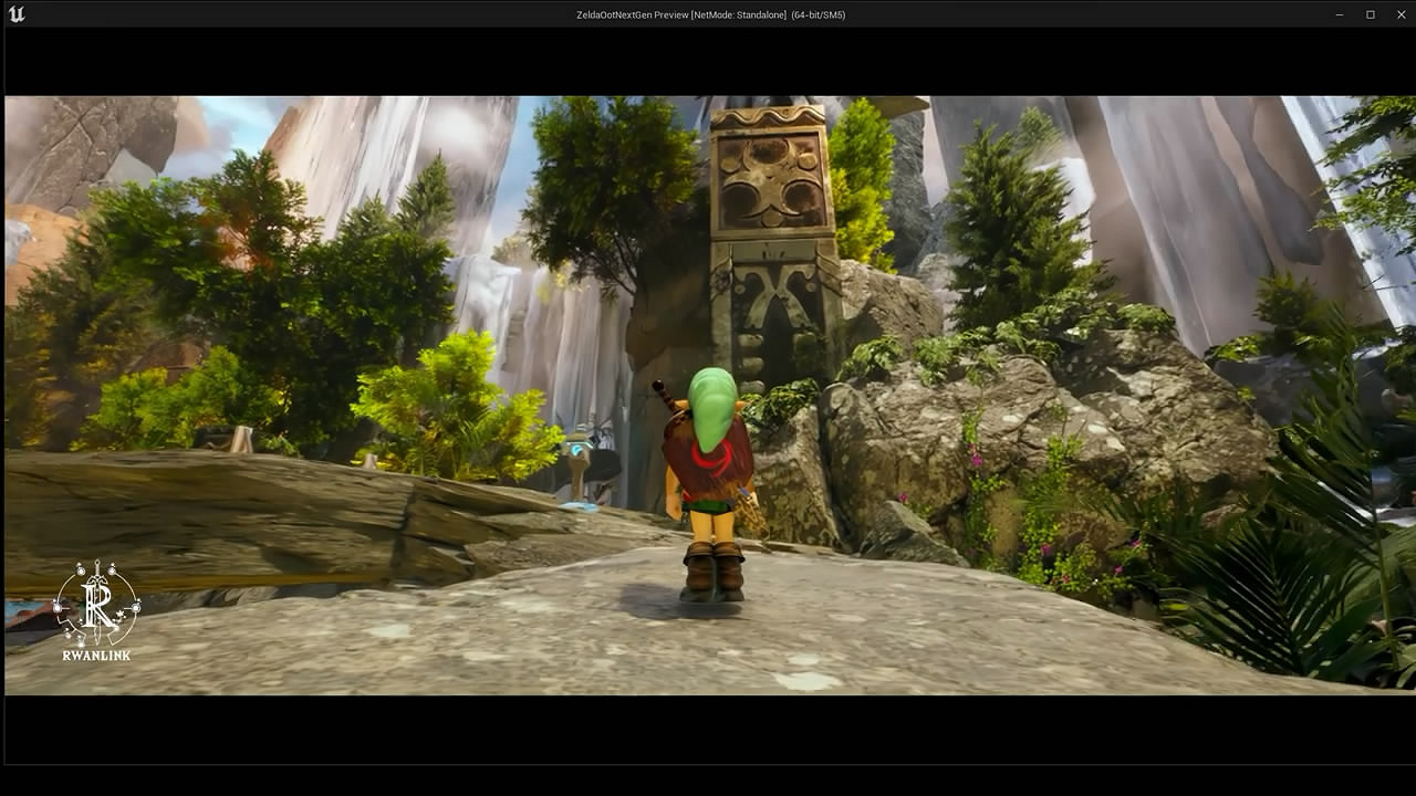 畫面完爆《曠野之息2》!虛幻5重製《塞爾達:時之笛》 畫面完爆《曠野之息2》!虛幻5重製《塞爾達:時之笛》