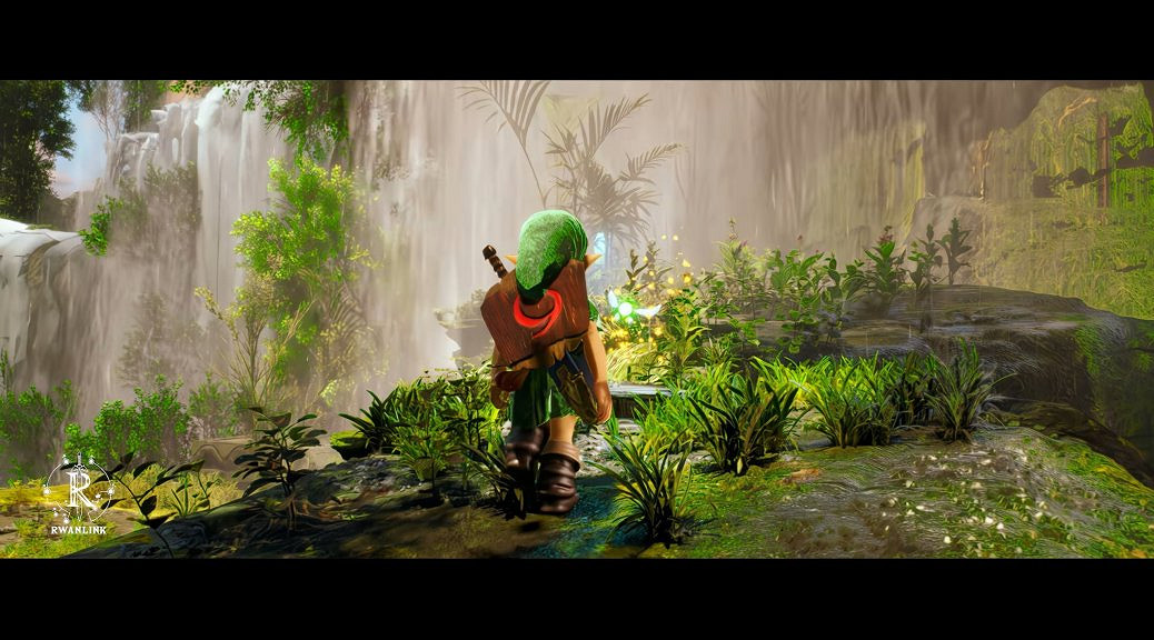 大神自製UE5《薩爾達傳說：時之笛》再曝新影片