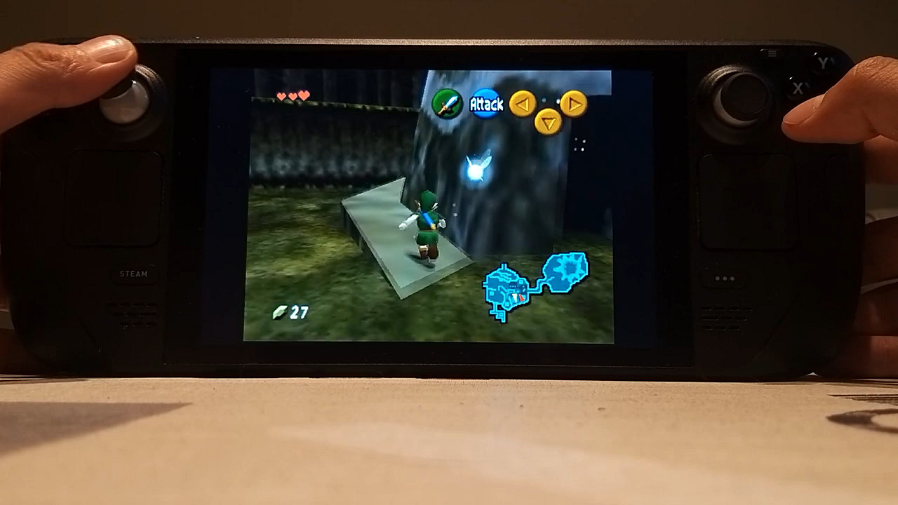 太流暢了!Steam Deck運行《時之笛》45分鐘實機! 太流暢了!Steam Deck運行《時之笛》45分鐘實機!