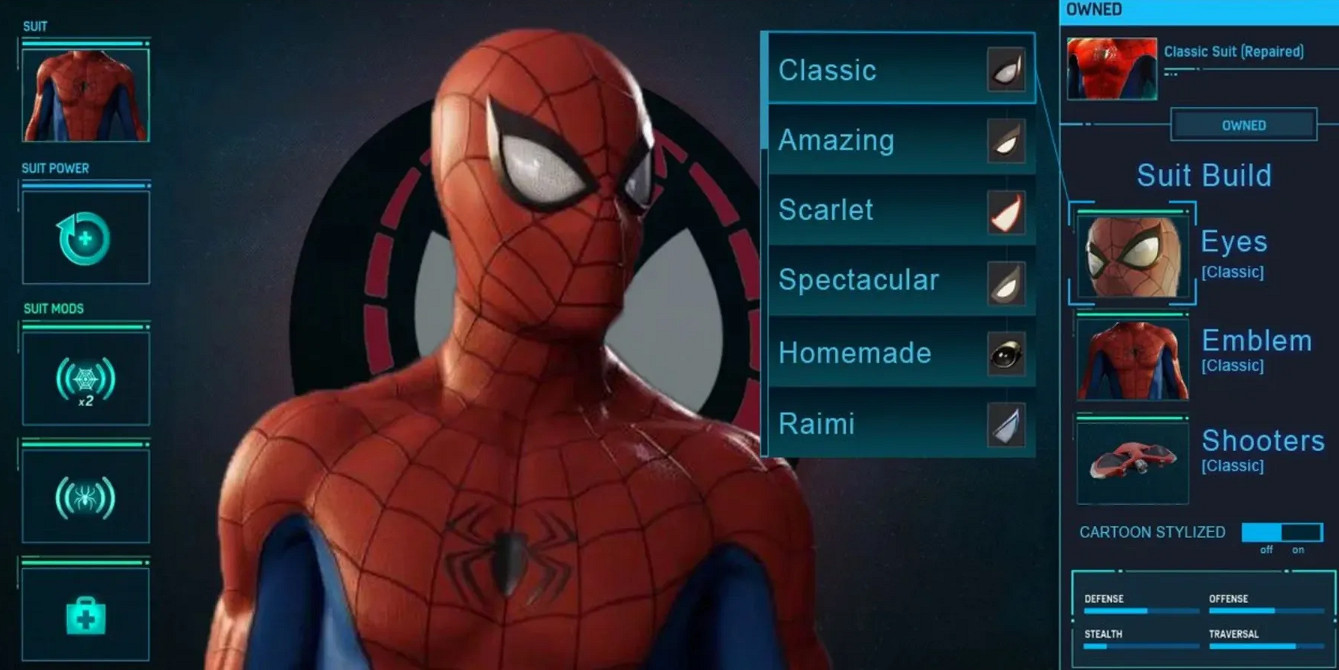 玩家自製《漫威蜘蛛人》修改外觀功能 可更改多個部位