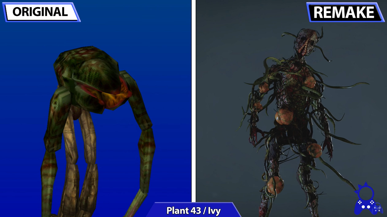 《惡靈古堡2/3》原版與重製版怪物角色對比 壓迫感十足 《惡靈古堡2/3》原版與重製版怪物角色對比 壓迫感十足