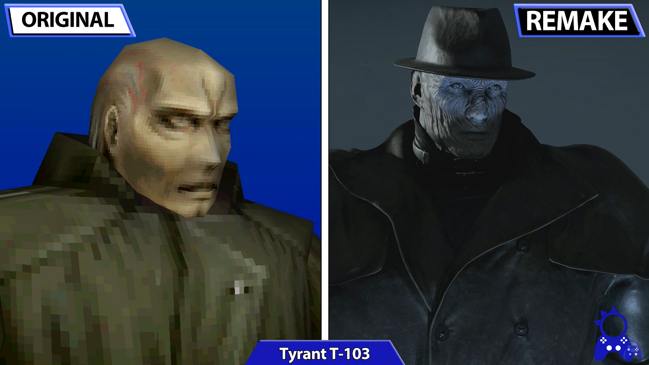 《惡靈古堡2/3》原版與重製版怪物角色對比 壓迫感十足 《惡靈古堡2/3》原版與重製版怪物角色對比 壓迫感十足