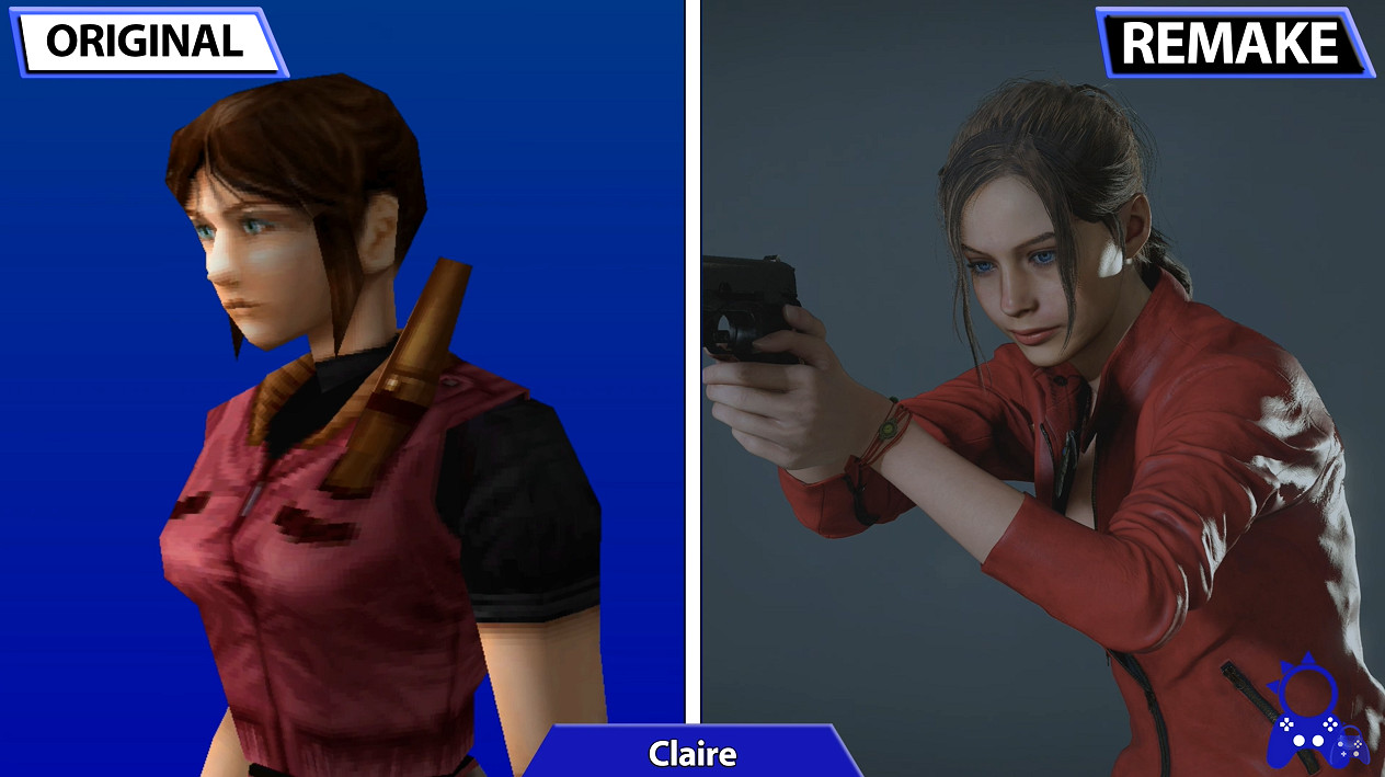 《惡靈古堡2/3》原版與重製版怪物角色對比 壓迫感十足 《惡靈古堡2/3》原版與重製版怪物角色對比 壓迫感十足