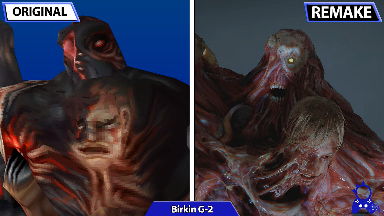 《惡靈古堡2/3》原版與重製版怪物角色對比 壓迫感十足 《惡靈古堡2/3》原版與重製版怪物角色對比 壓迫感十足