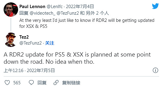 《荒野大鏢客2》計劃推出次世代版本:或可免費升級! 《荒野大鏢客2》計劃推出次世代版本:或可免費升級!