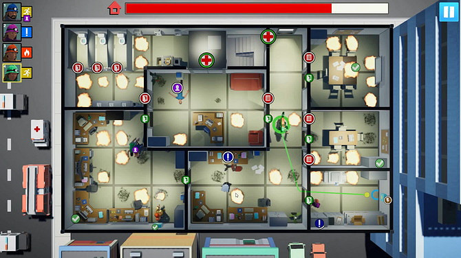 模擬策略遊戲《消防隊》Steam發售!指揮消防小隊滅火