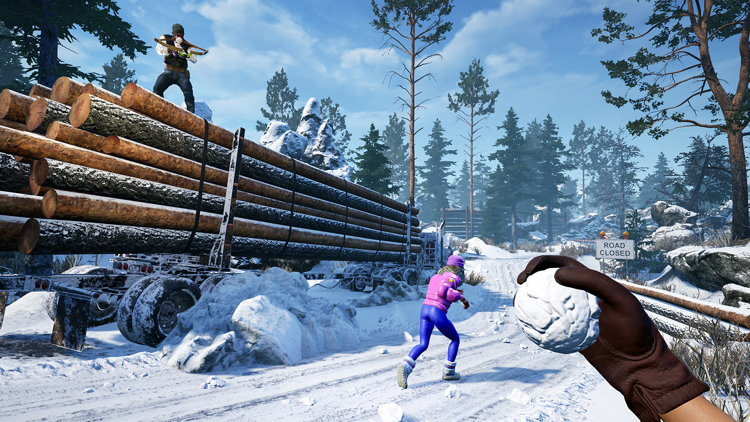 誰在雪球裡塞石頭！打雪仗FPS《Snow War》上線Steam