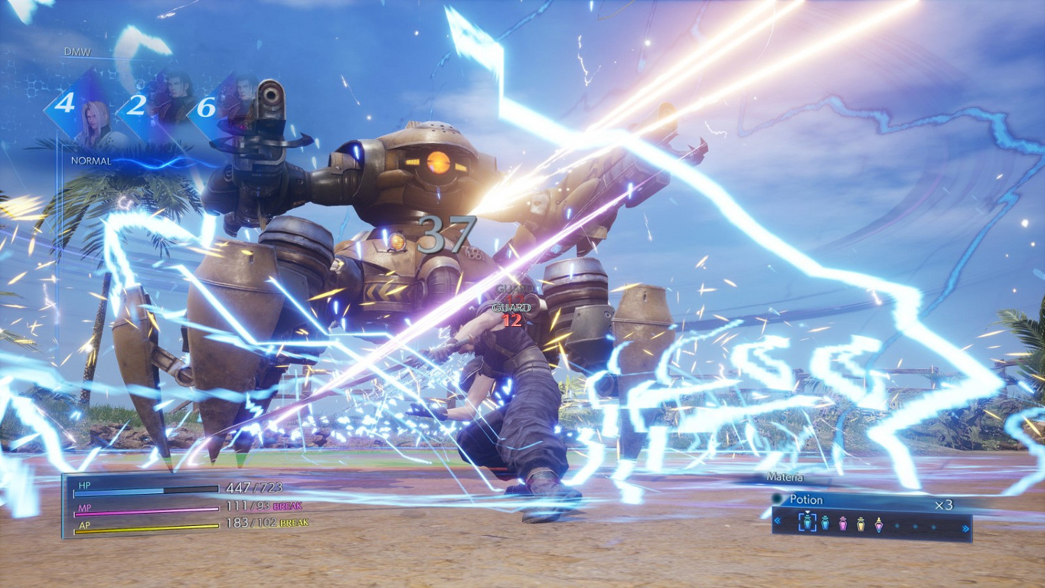 《最終幻想7：核心危機 重聚》官方推特分享新細節