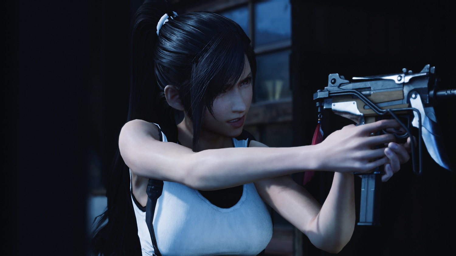 傑西落淚！《最終幻想7重製版》蒂法高馬尾替換傑西mod