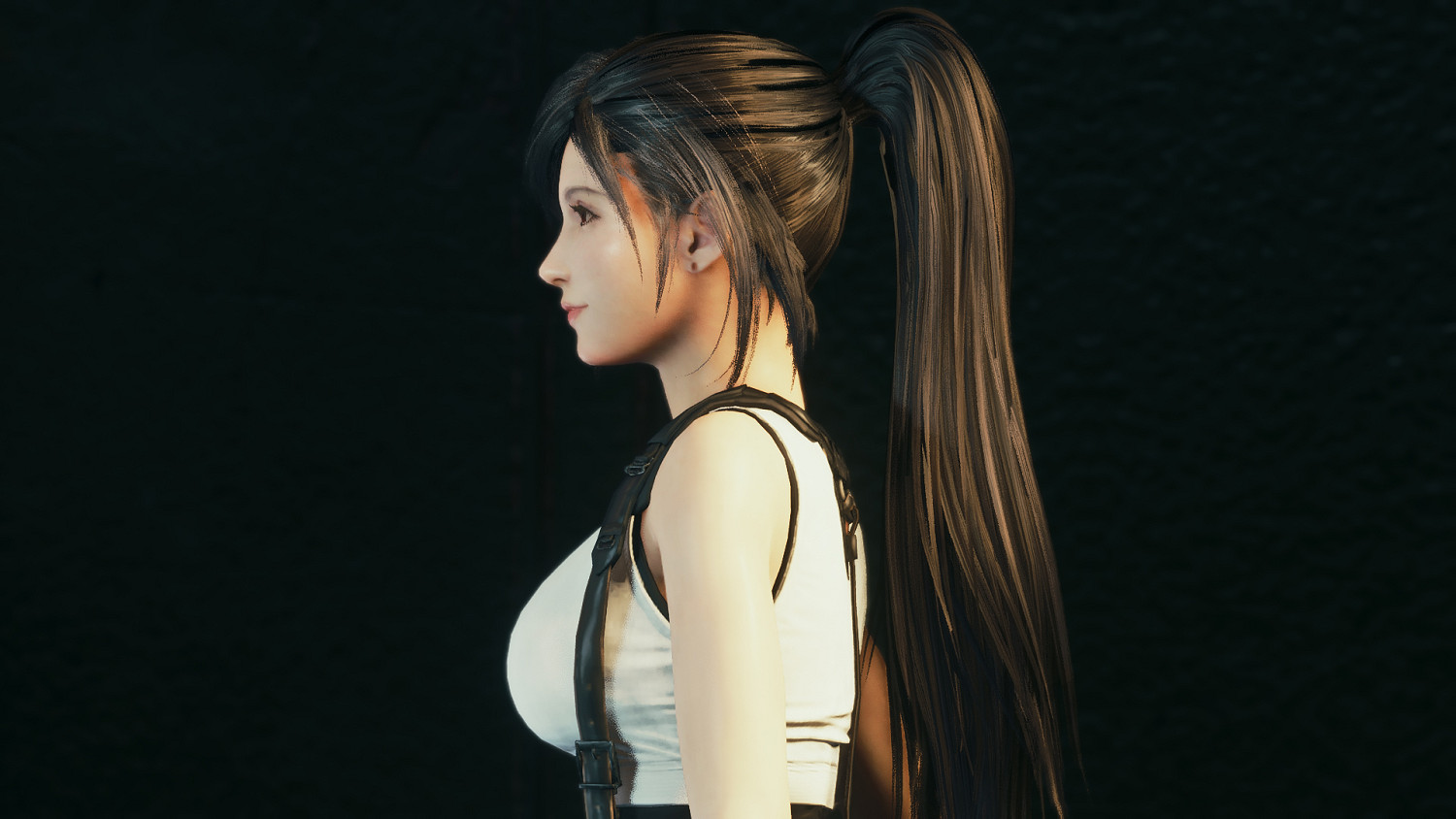 傑西落淚！《最終幻想7重製版》蒂法高馬尾替換傑西mod