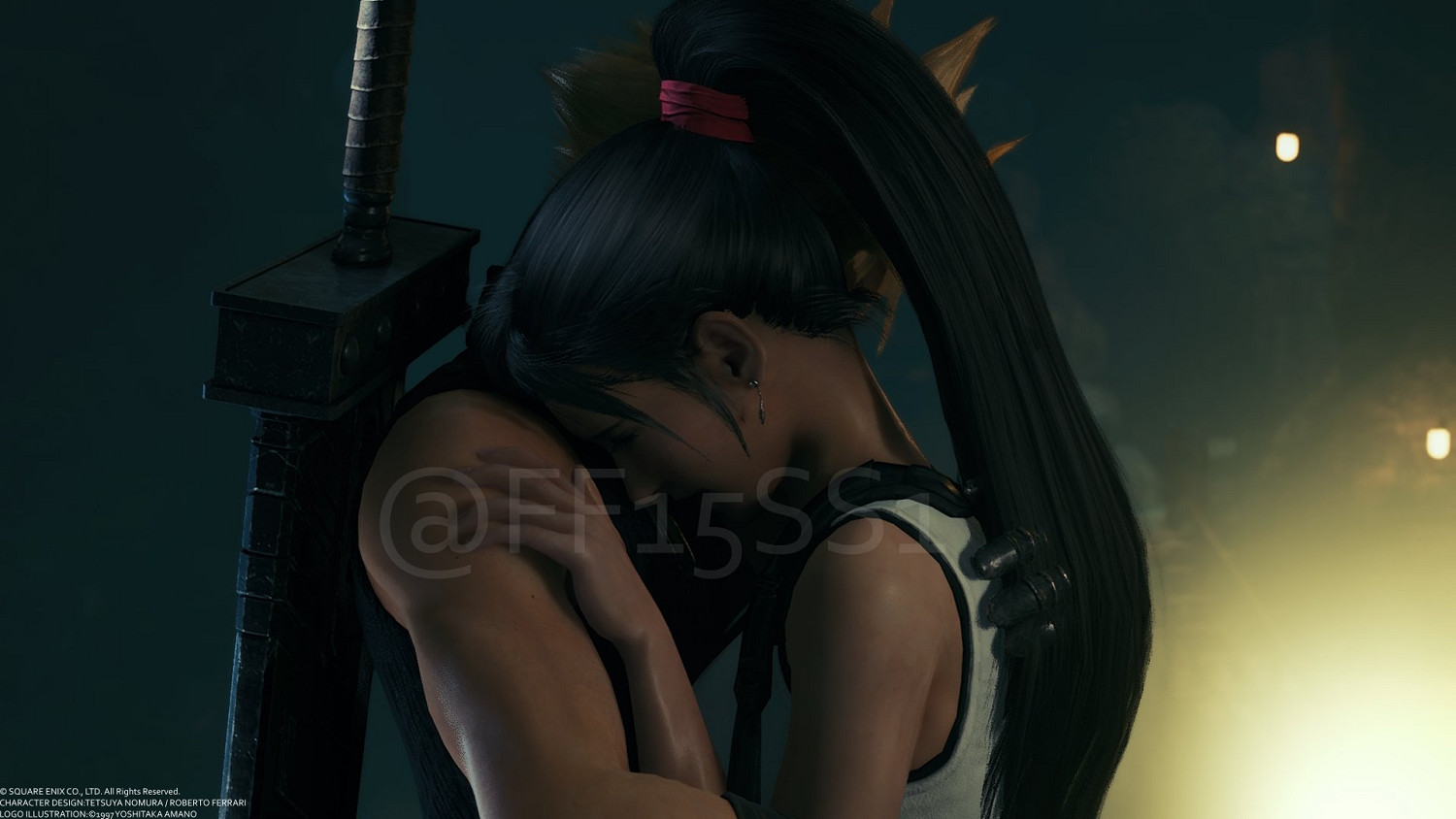 傑西落淚！《最終幻想7重製版》蒂法高馬尾替換傑西mod