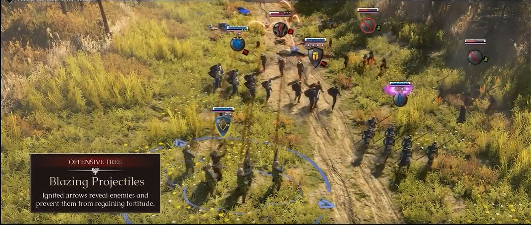 中世紀戰隊製即時策略遊戲《勇士》官方發布全新預告