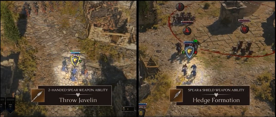 中世紀戰隊製即時策略遊戲《勇士》官方發布全新預告