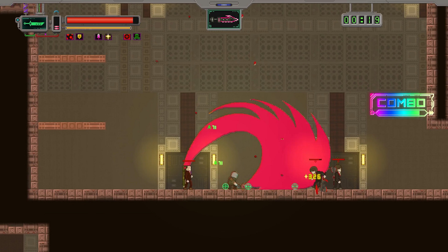 橫版動作闖關遊戲《夜血：復仇之潮》Steam頁面上線 7月11日發售