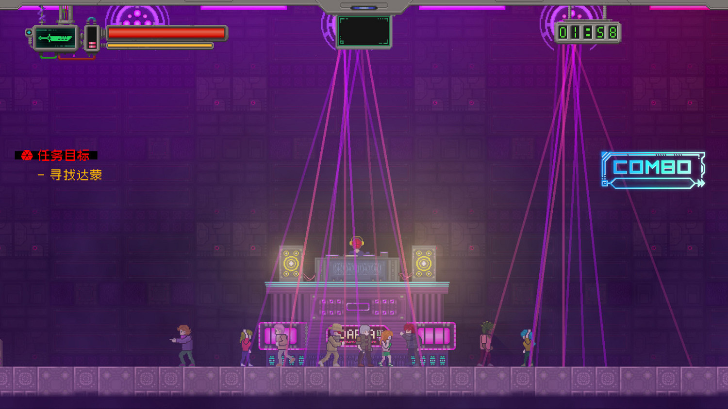 橫版動作闖關遊戲《夜血：復仇之潮》Steam頁面上線 7月11日發售