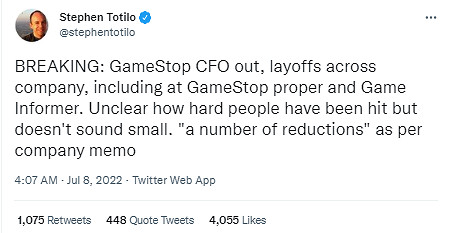 轉型？遊戲巨頭GameStop或因區塊鏈投資失敗大量裁員