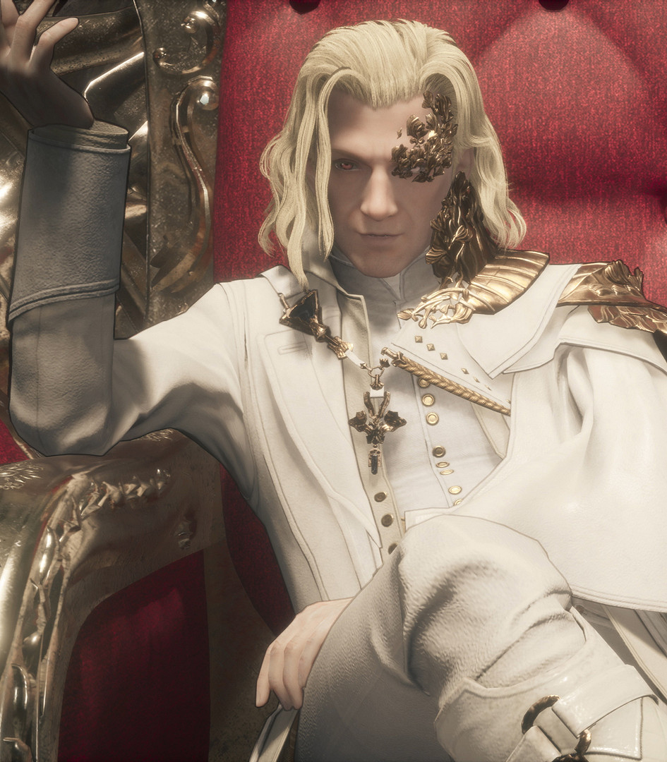 SE《北歐女神Elysium》奧丁人設圖:金發白衣美男子! SE《北歐女神Elysium》奧丁人設圖:金發白衣美男子!